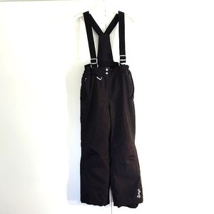 Weatherproof 32 Degrees Girl's Winter Snow Bib Pant (L (14/16), Black)